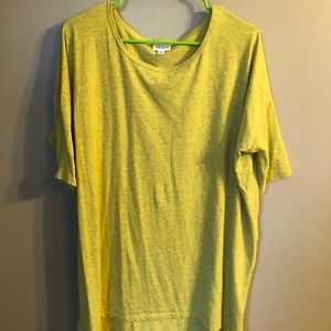 Lularoe Irma yellow speckled